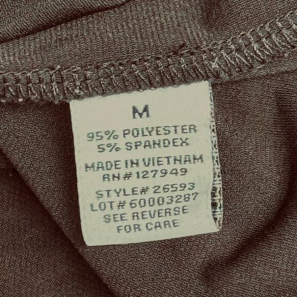 Militaristic Front Zip Sleeveless Elastic Waist Epaulets Jumpsuit Women M Black - Picture 9 of 9